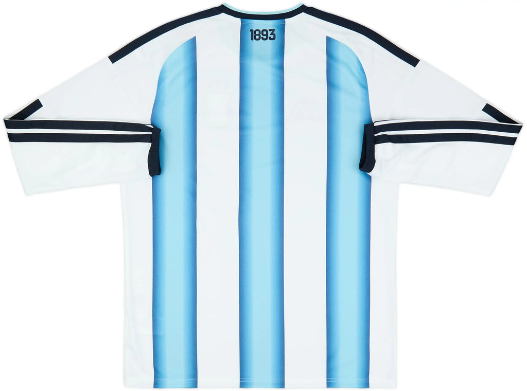Argentina 2026 (Home) w/ World Cup Champions badge - Long Sleeve Jersey