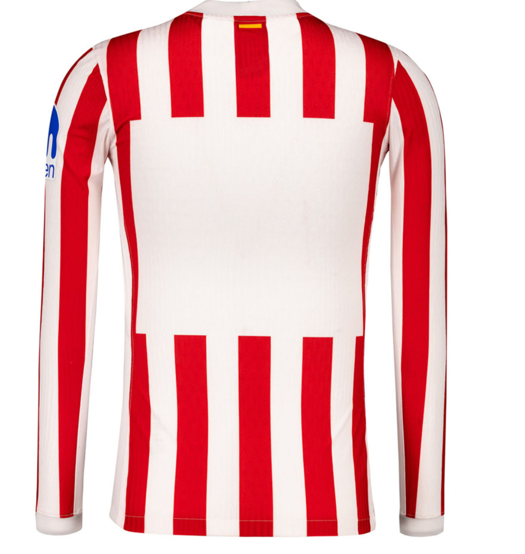 Atletico Madrid 2025/26 (Home) - Long Sleeve Jersey
