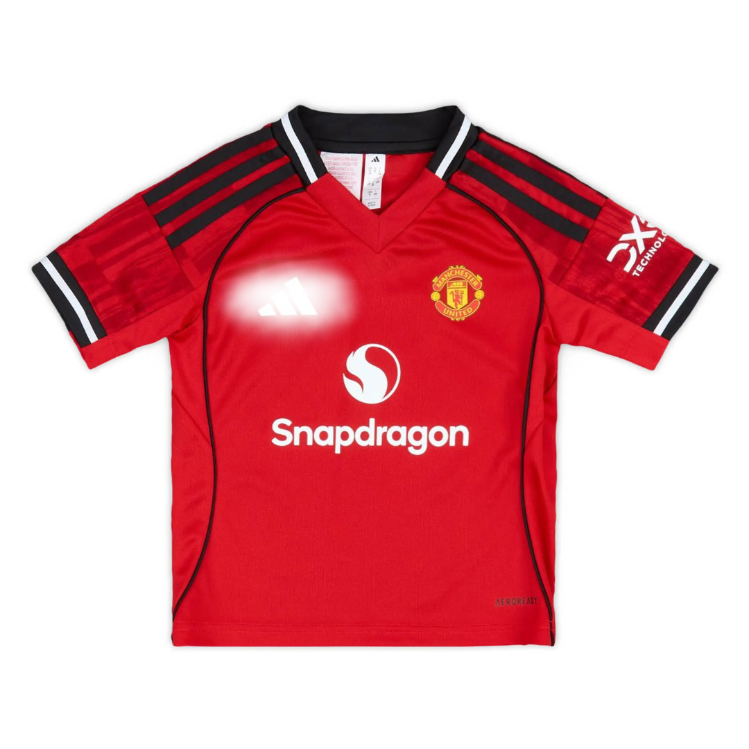 Manchester United 2025/26 (Home) - Kids Jersey
