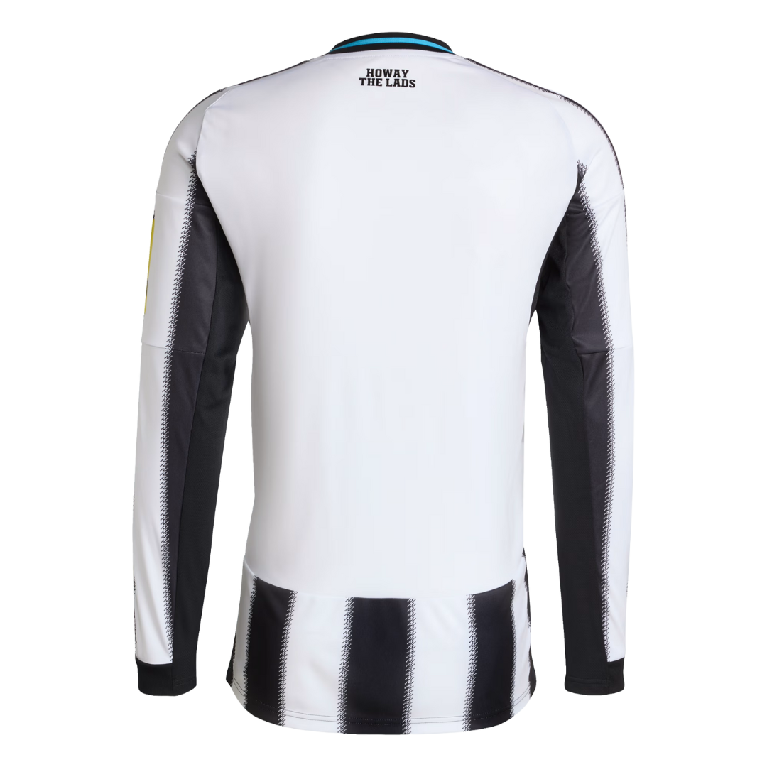 Newcastle United 2025/26 (Home) - Long Sleeve Jersey
